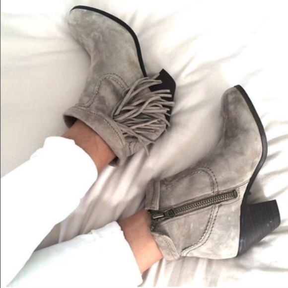 Sam Edelman Shoes - Sam Edelman Louie Grey Suede Boot